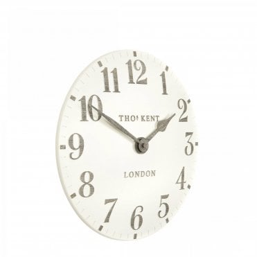 12" Arabic Wall Clock Limestone