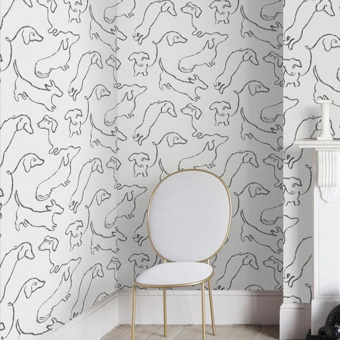 2 Lovely Gays 2LG Buckley Black & White Wallpaper 106289