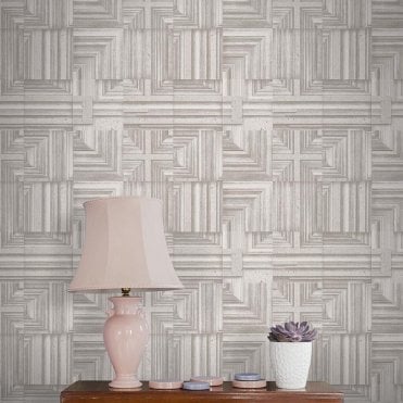 2LG Labyrinth Taupe Wallpaper 106291