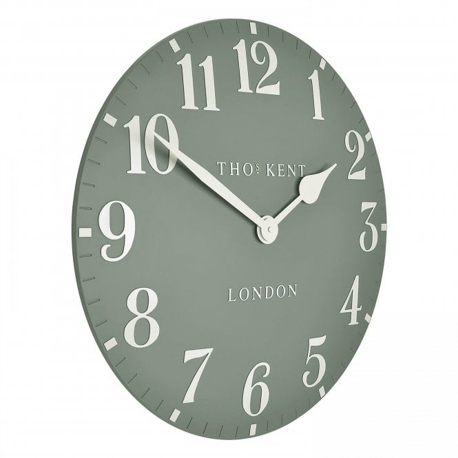 20" Arabic Wall Clock Seagrass
