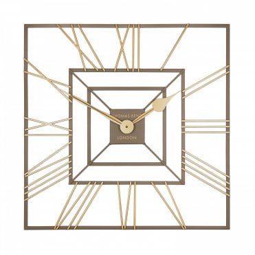 24'' Summer House Wall Clock Square