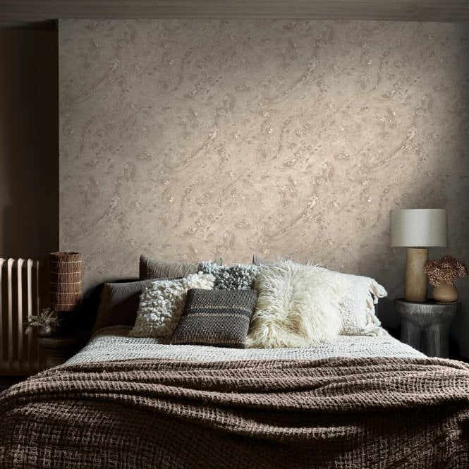 Abigail Ahern  Boheme Marble Almond Wallpaper 140110