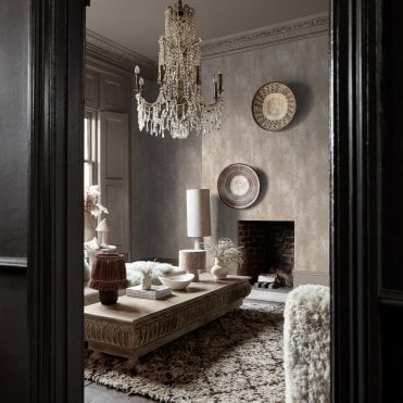 Abigail Ahern Oxidized Opulence Limestone Wallpaper 140092