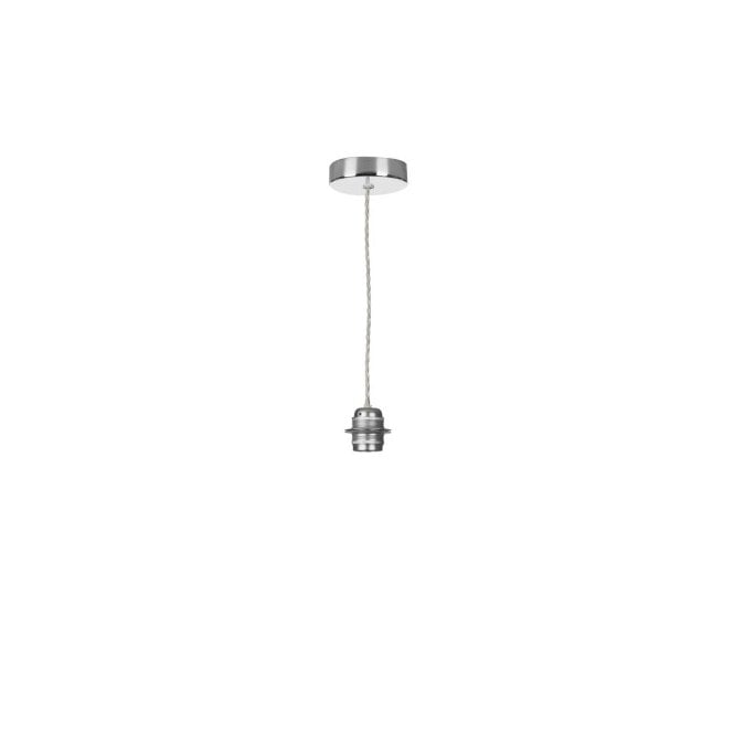Apollo Single Pendant In Chrome - Base Only