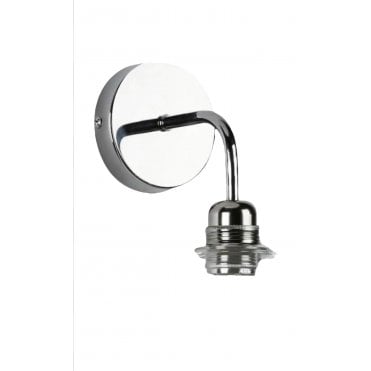 Apollo Single Wall Light In Chrome -Base only