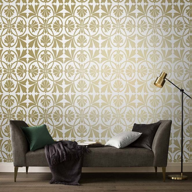Barbara Hulanicki  Thrones Golden Pearl Wallpaper 105276