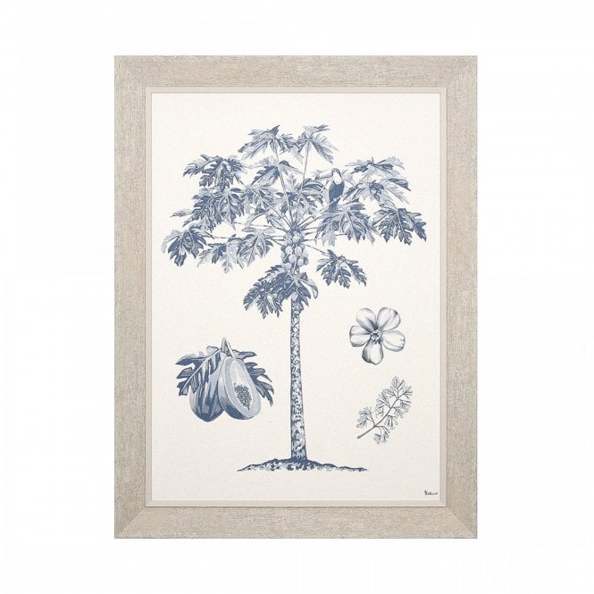 Blue Botanics Wall Art