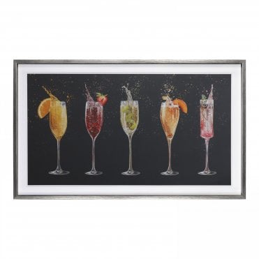 Champagne Cocktails Wall Art
