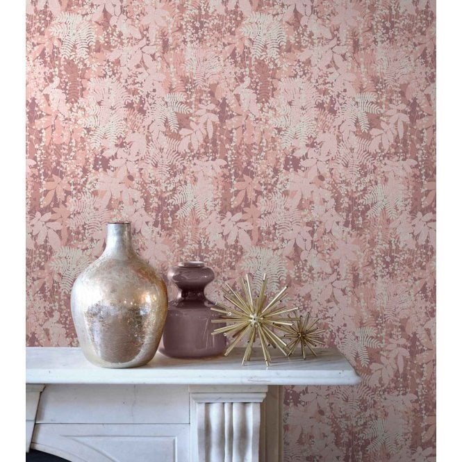 Clarissa Hulse  Canopy Antique Rose Wallpaper 120375