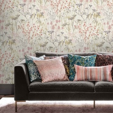 Clarissa Hulse Summer Border Shell Wallpaper 120371