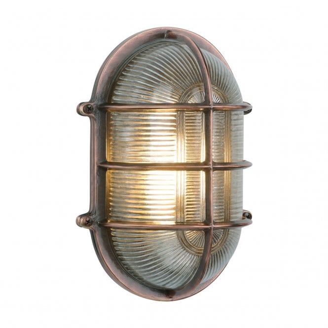 David Hunt Lighting Admiral outdoor wall light Antique Copper