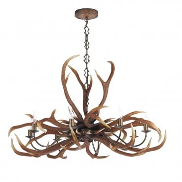 Antler Emperor 8 Light Pendant