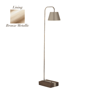 Aspen Floor Lamp Cw Bespoke Shade