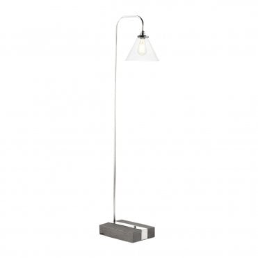 Aspen Floor lamp Silver Birch effect