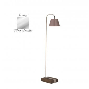 Aspen Floor Lamp Silver Birch with Sephora/Silver