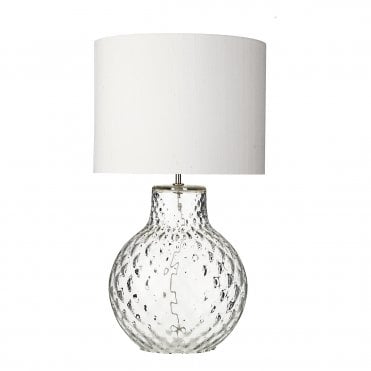 Azores Large Clear Table Lamp Base Only