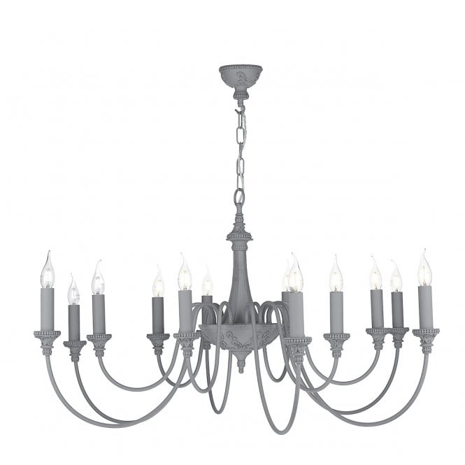 David Hunt Lighting Bailey 12 Light Chandelier Bespoke