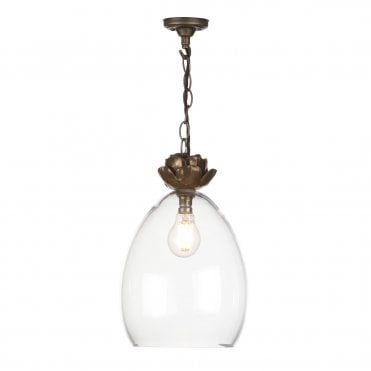 Belvedere Single Pendant Bronze