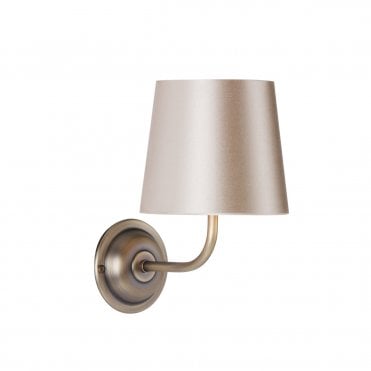 Bexley Single Wall Light In Antique Brass Fitting Only