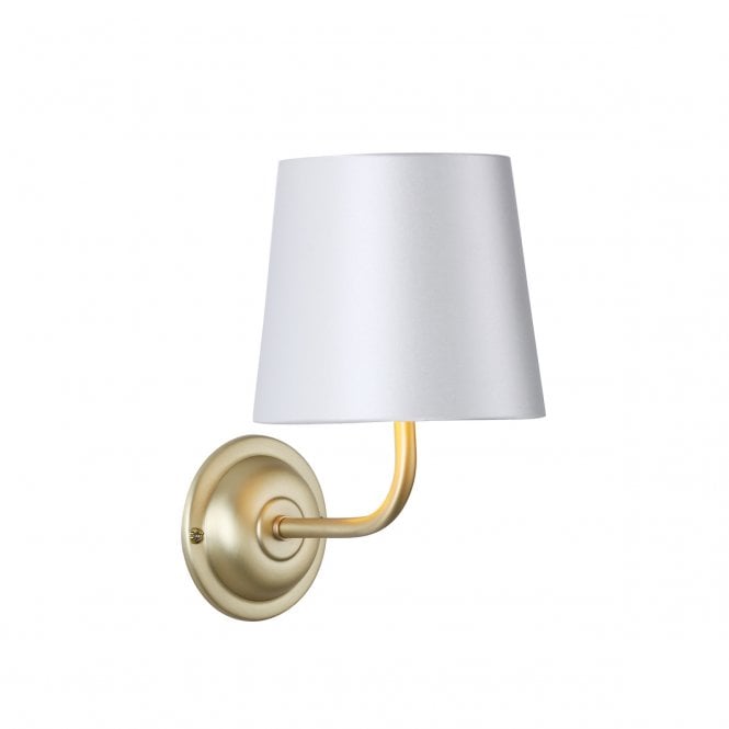 David Hunt Lighting Bexley Single Wall Light In Butter Brass Fitting Only