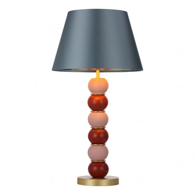 David Hunt Lighting Bobble Table Lamp Strawberry/ Blush Pink Base Only