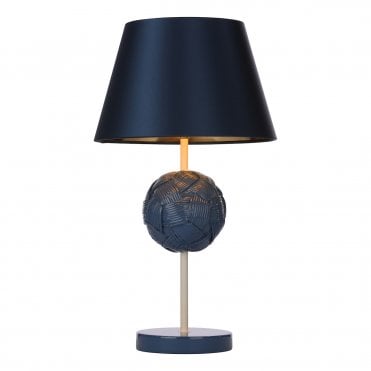 Bodkin Table Lamp Persian Blue / Coconut Base Only