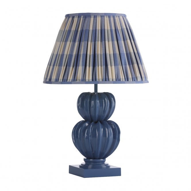 David Hunt Lighting Botany Table lamp Amalfi Blue Base Only