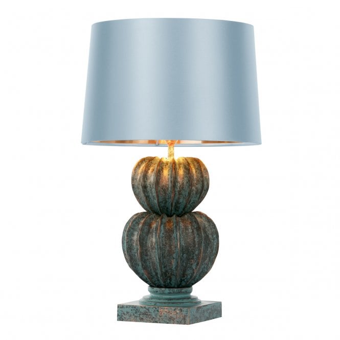 David Hunt Lighting Botany Table Lamp In Verdigris Finish Base Only
