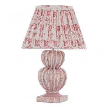 Botany Table Lamp Pink/Gold Base Only