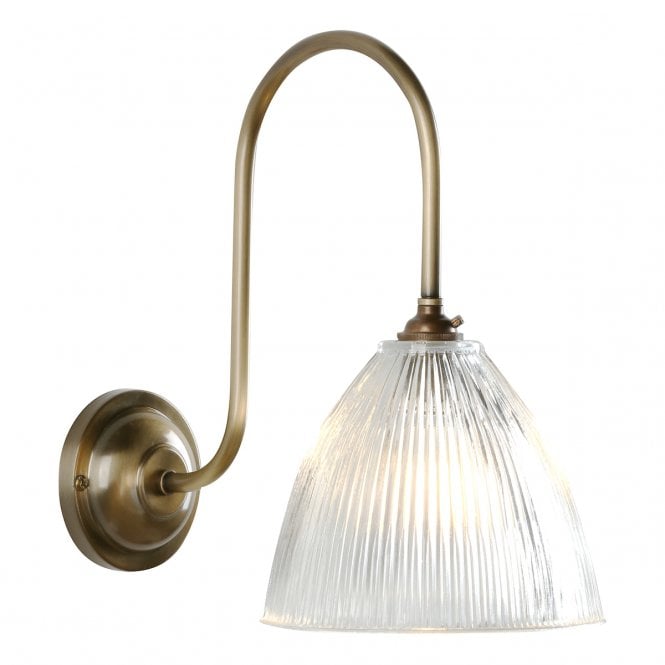 David Hunt Lighting Cambridge Single Wall Light In Antique Brass
