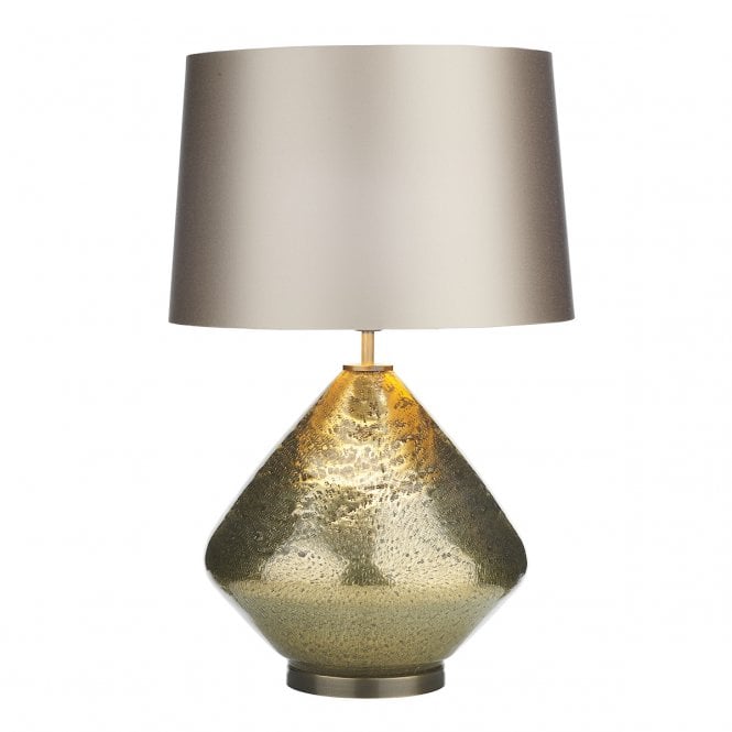 David Hunt Lighting Evora Table Lamp Volcanic Gold Base Only