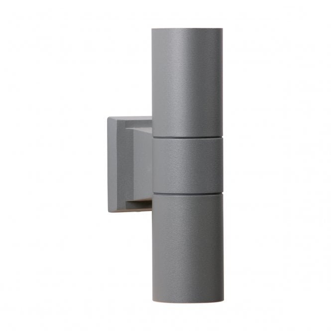 David Hunt Lighting Falmouoth double wall light outdoor Grey