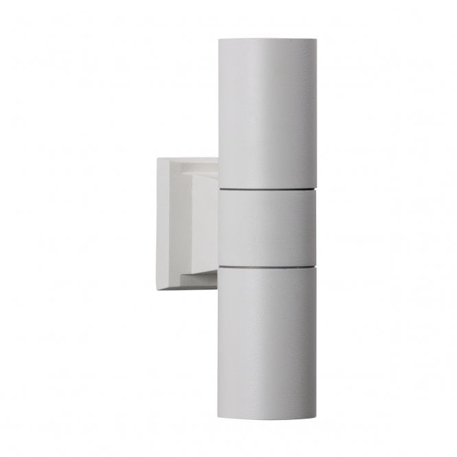 David Hunt Lighting Falmouth double outdoor wall light Cream
