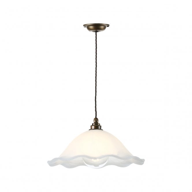 David Hunt Lighting Gypsy 1 Light Small Pendant Antique Brass