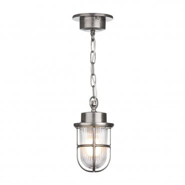 Harbour single pendant Nickel