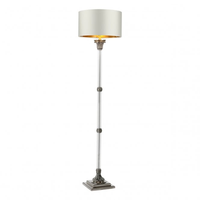 David Hunt Lighting Imperial Floor lamp Pewter - Base Only