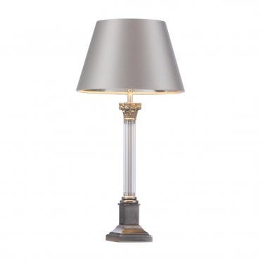Imperial Table lamp small Pewter