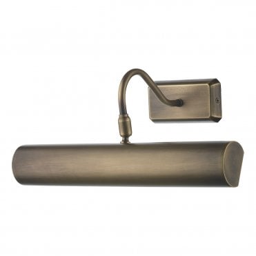 Ines Double Antique Brass Picture Light