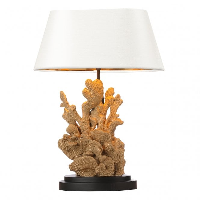 David Hunt Lighting Korallion Table Lamp Black / Gold Base Only