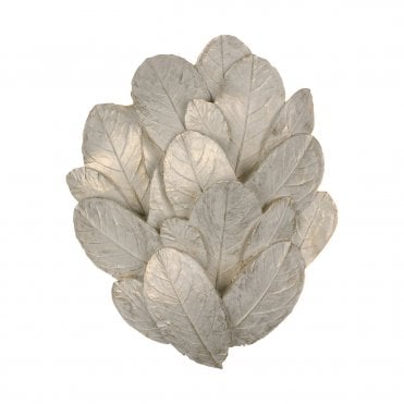 Laurel single wall light Cream with Gold highlights