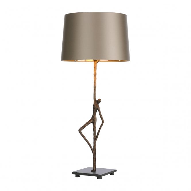 David Hunt Lighting Lowry table lamp in Bronze - Lamp Base only