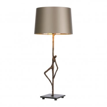 Lowry table lamp in Bronze - Lamp Base only