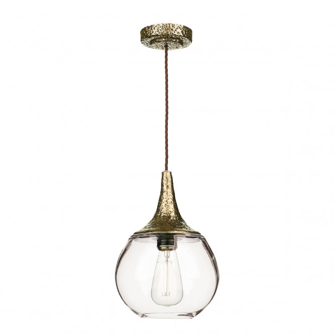 David Hunt Lighting Teardrop 1 Light Pendant In Bronze
