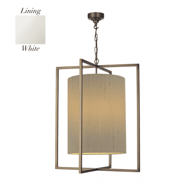 David Hunt Lighting Windsor 3 Light Pendant Antique Brass - FITTING ONLY