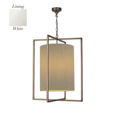 Windsor 3 Light Pendant Antique Brass - FITTING ONLY
