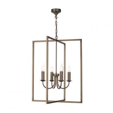 Windsor 4 Light Antique Silver Lantern - FITTING ONLY