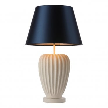 Wisley Table Lamp Chalk White Base Only