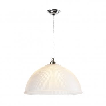 Yeats 1 Light Large Pendant Chrome