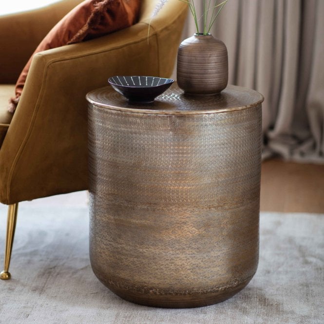 Fabco Collection Amanda Side Table W450 x D450 x H510mm