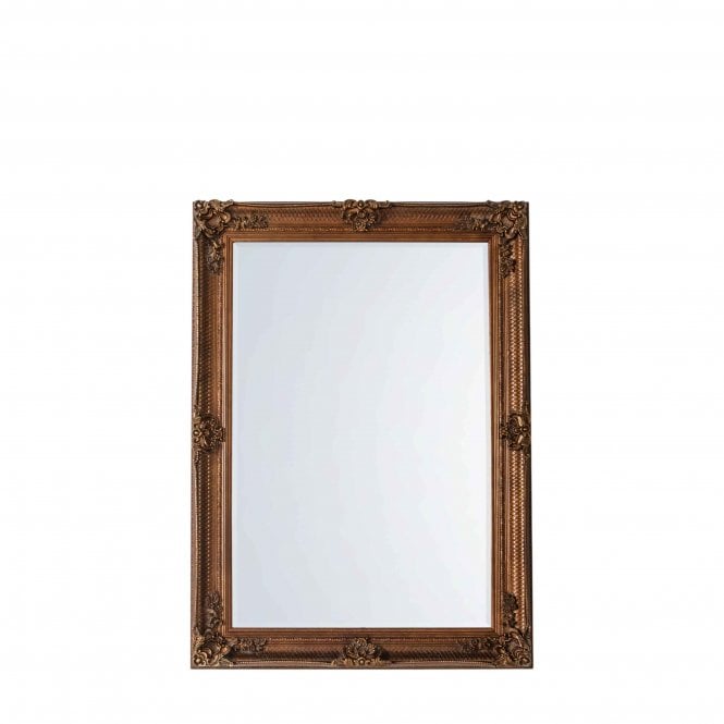 Fabco Collection Annie Rectangle Mirror Gold